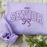 Embroidered Senior 2025 Sweatshirt